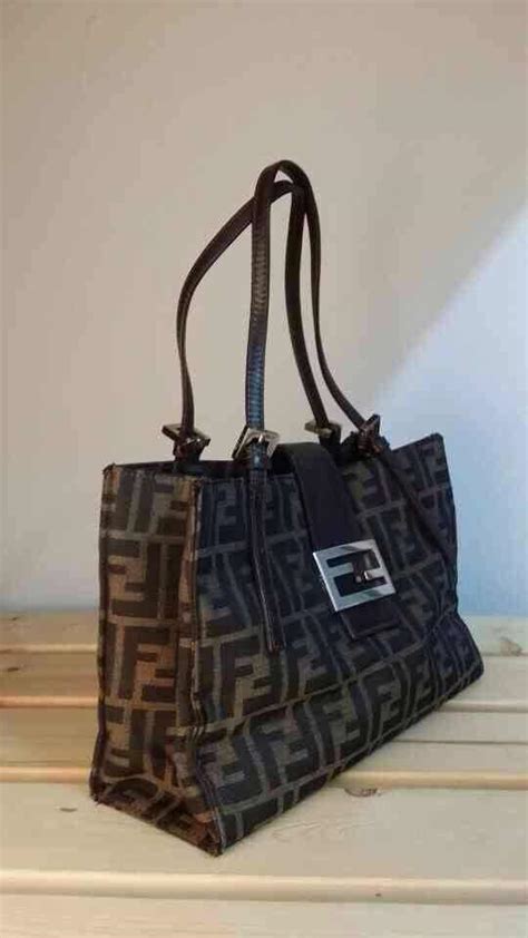 fendi zucca bag ebay|how to authenticate fendi bag.